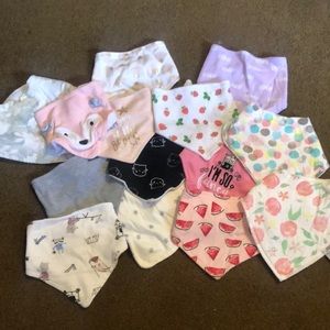 Bundle of bandana bibs